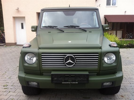polep 3M od abartstyle polep 3M Mercedes G zelená matná